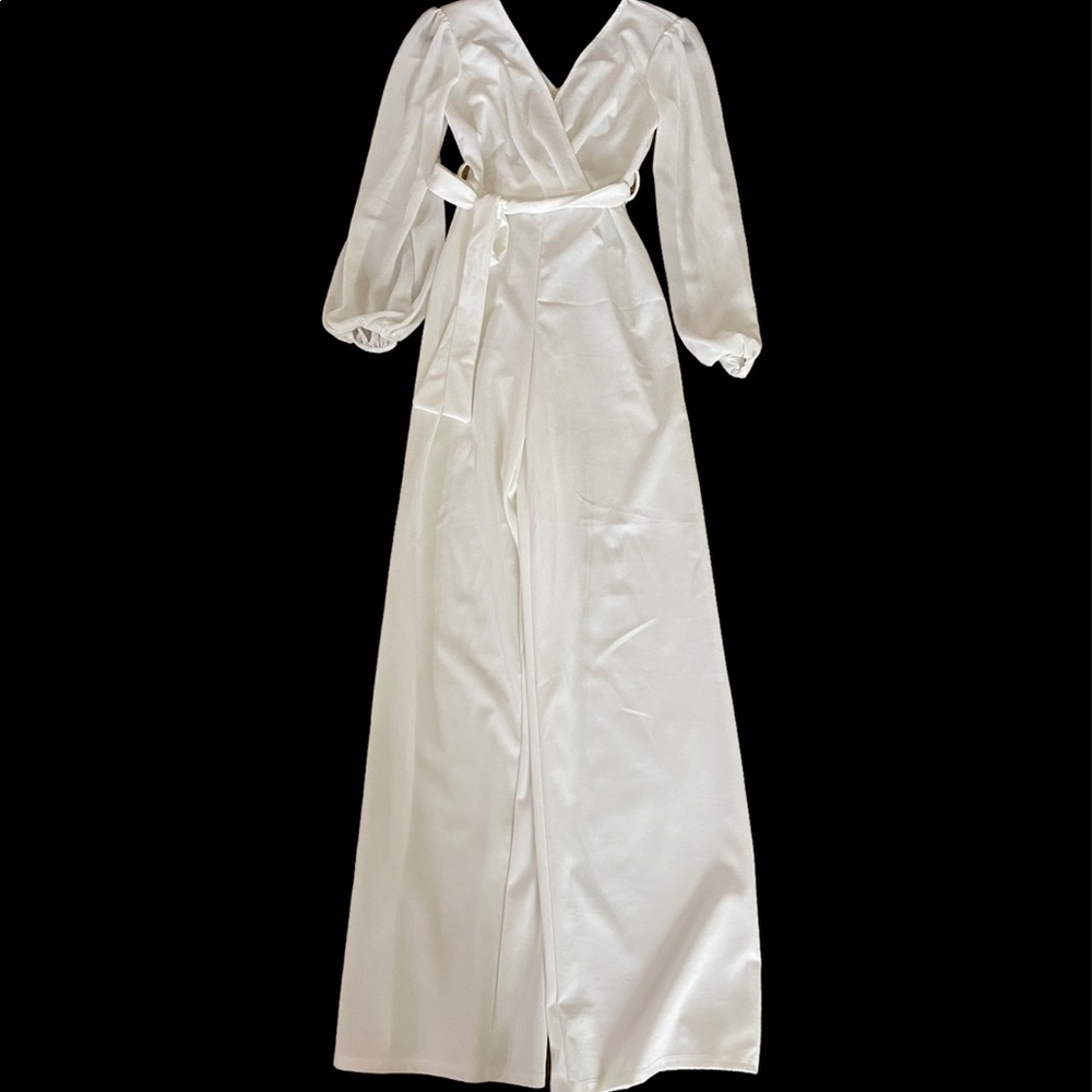 Tie waist jumpsuit